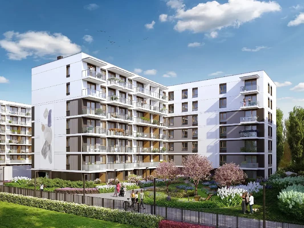 Osiedle Bokserska 71 etap III — wizualizacja 1