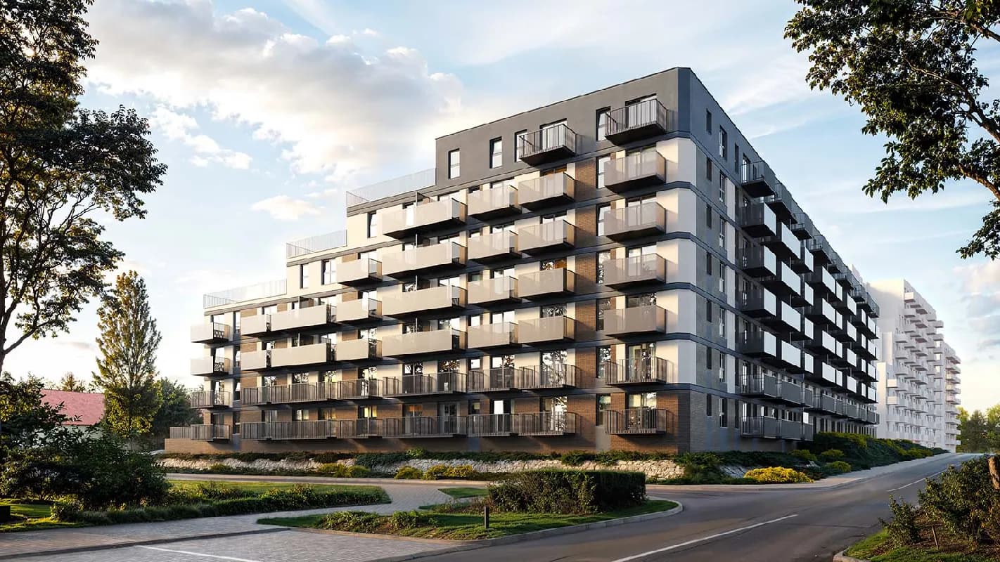 Osiedle Stoczniova in Gdańsk – visualisation of a development from our offer
