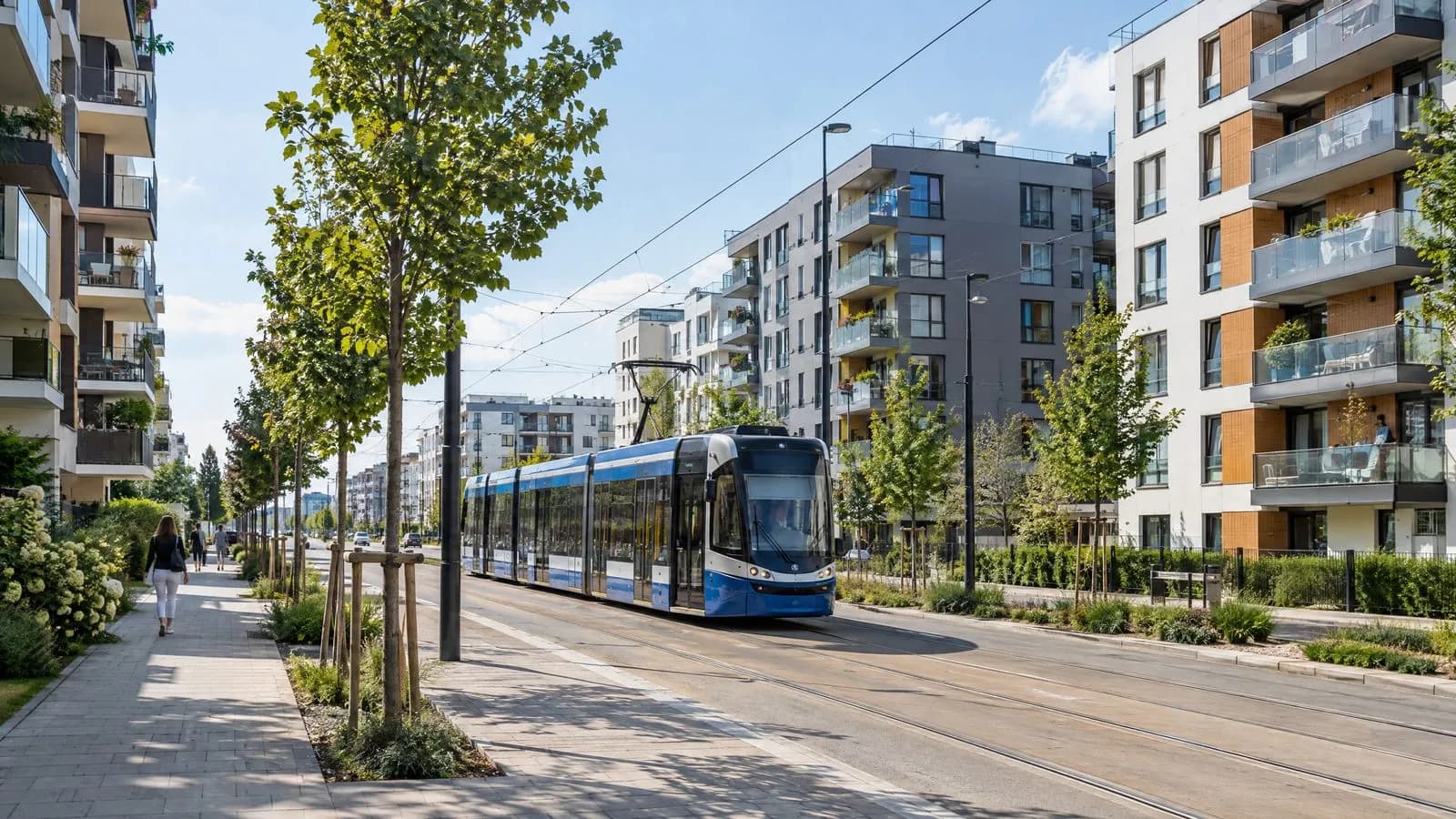 Nowe osiedle z tramwajem na wrocławskiej Fabrycznej