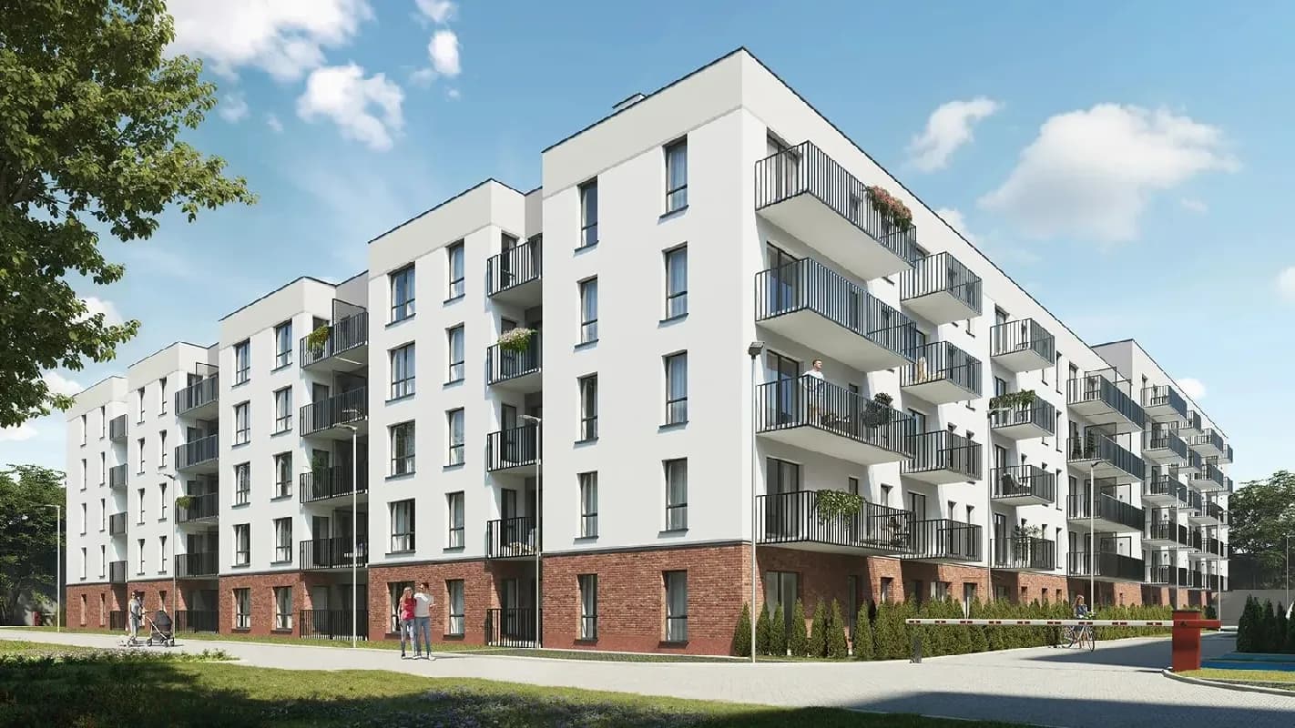 Gardenia in Łódź – visualisation of a development from our offer