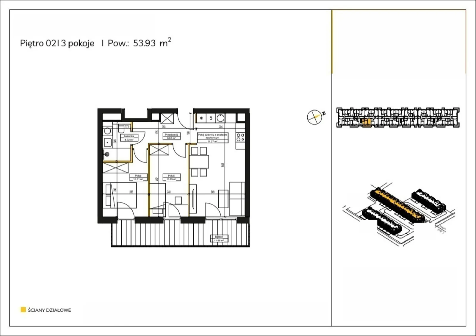 Floor plan: Apartment no. C/29