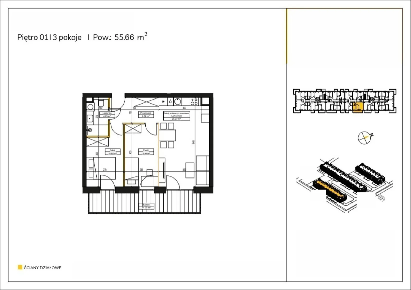 Floor plan: Apartment no. G/16