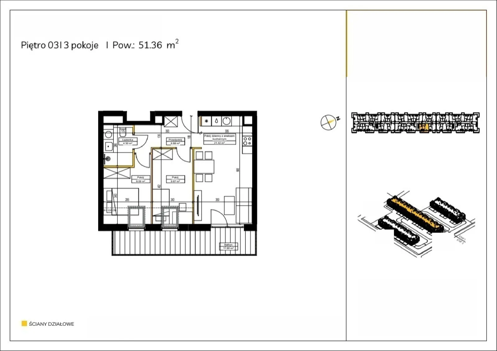 Floor plan: Apartment no. D/39