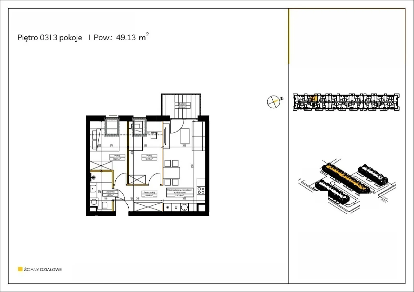 Floor plan: Apartment no. C/35