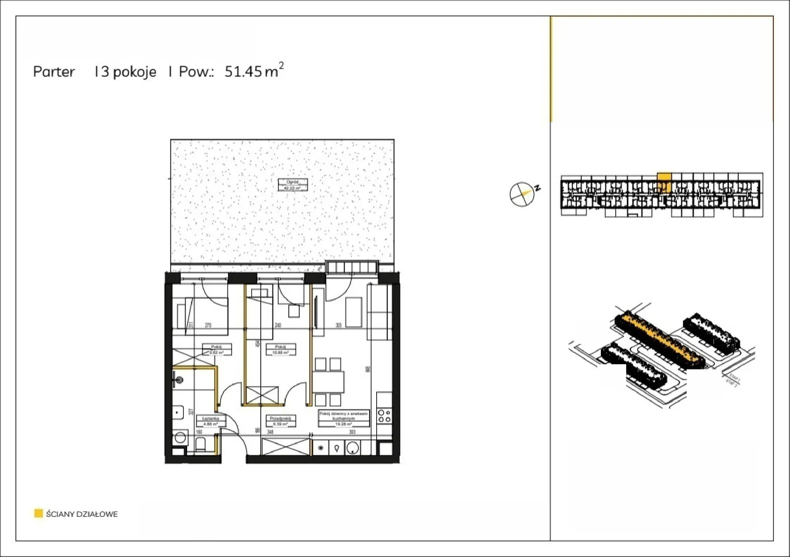 Floor plan: Apartment no. D/05