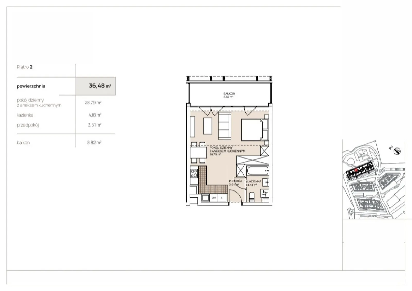 Floor plan: Apartment no. G1-2-15