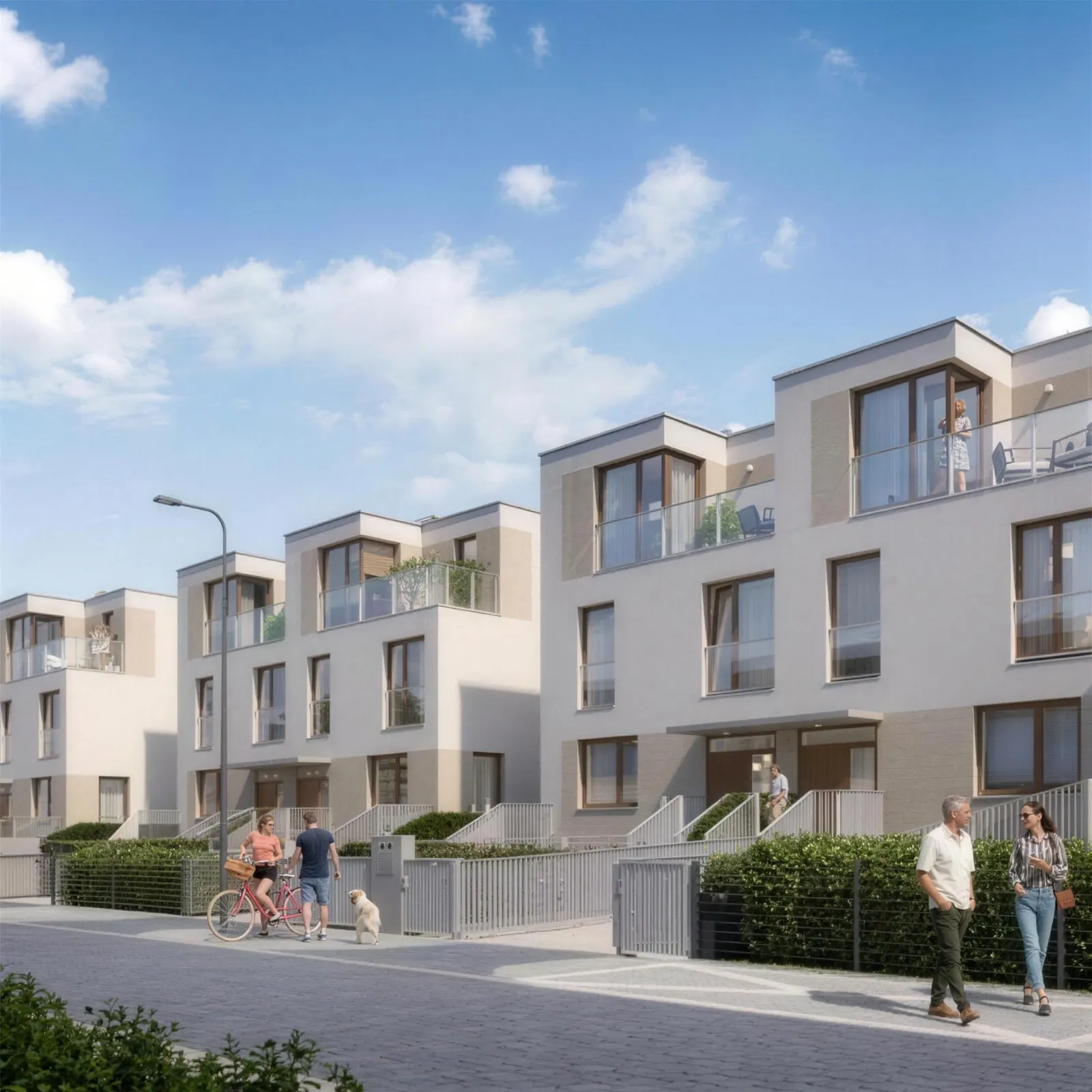 Jaśminowy Mokotów VI - segmenty — wizualizacja 3