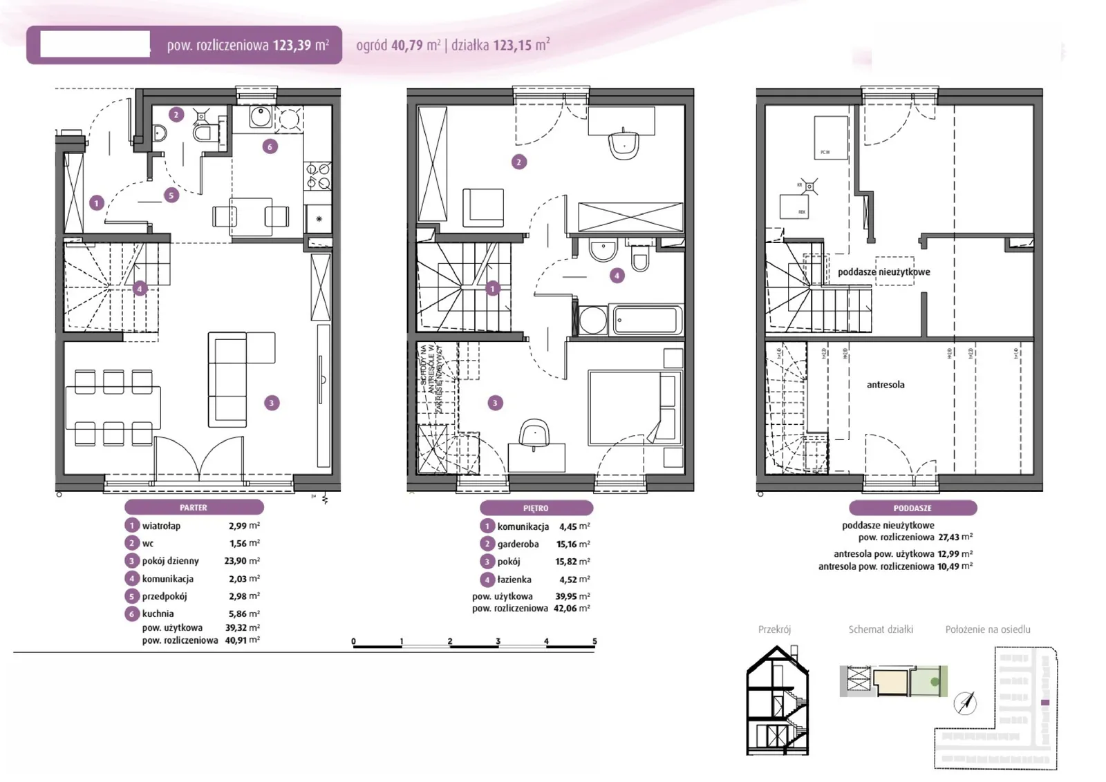 Floor plan: Lokal B2/34/34.a 20S/1, 5 pok.