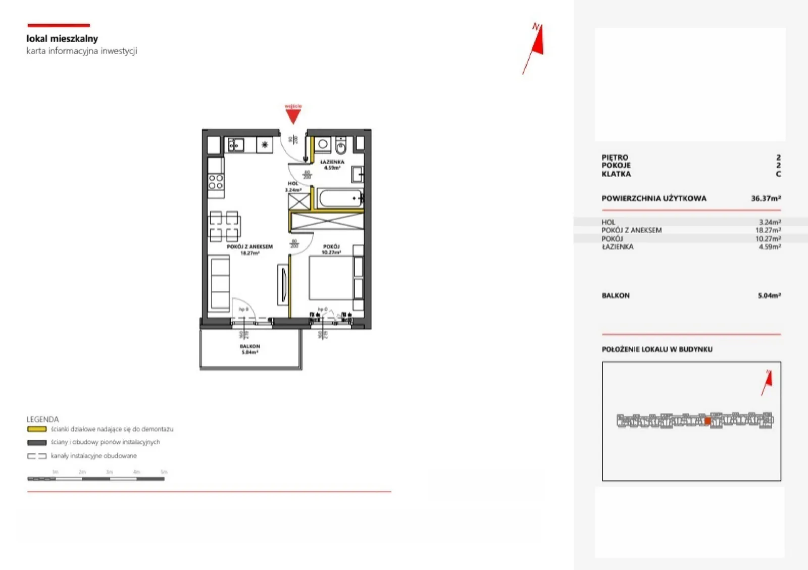 Floor plan: Apartment no. 99