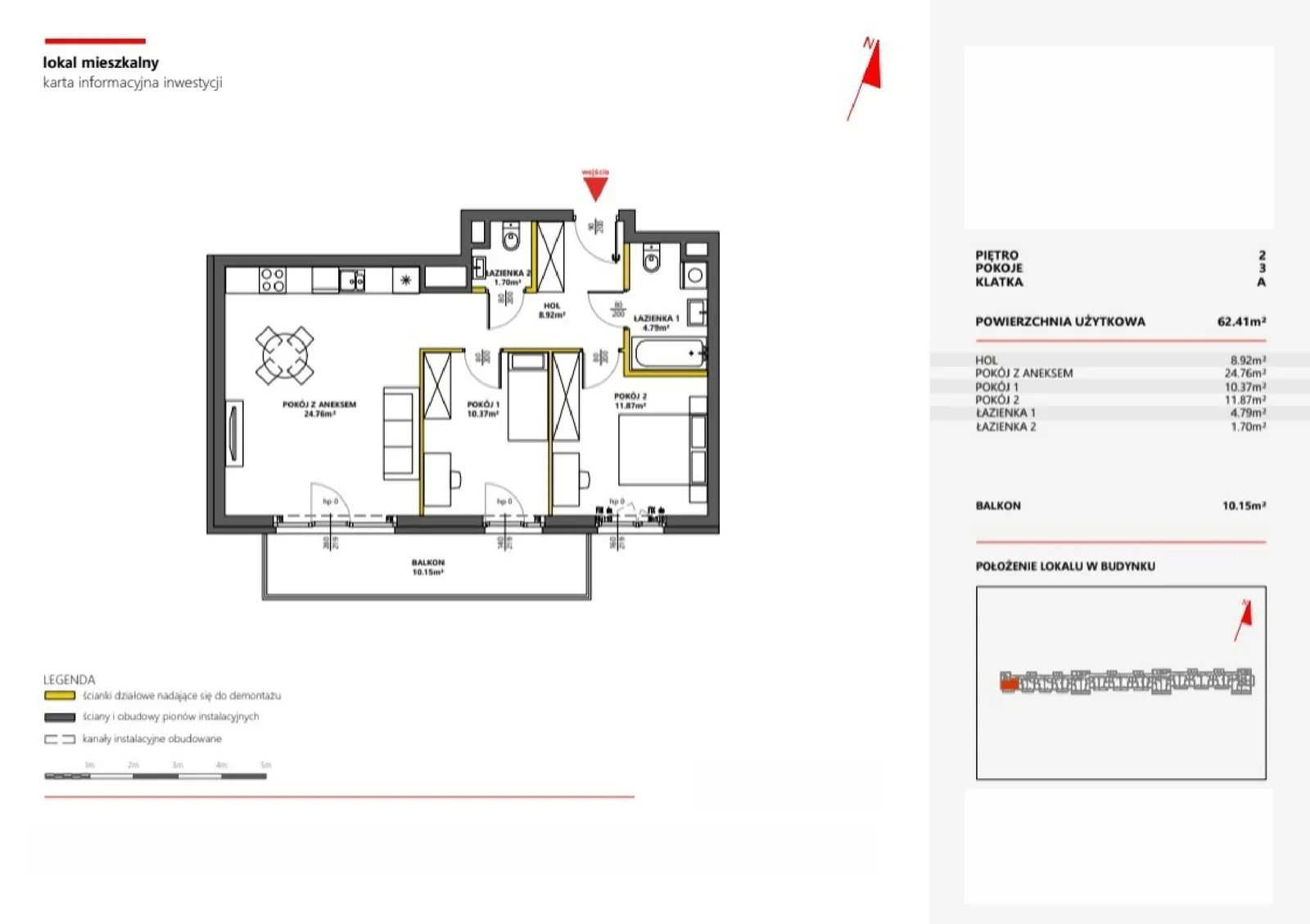Floor plan: Apartment no. 28