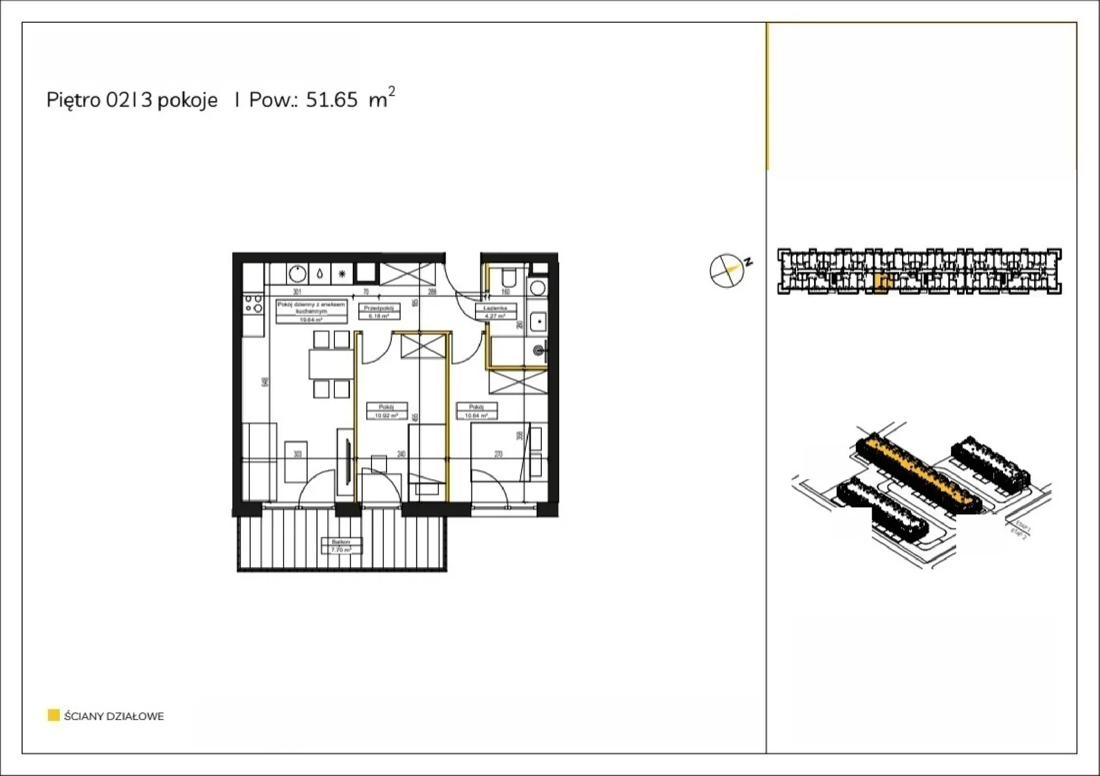 Floor plan: Apartment no. D/22