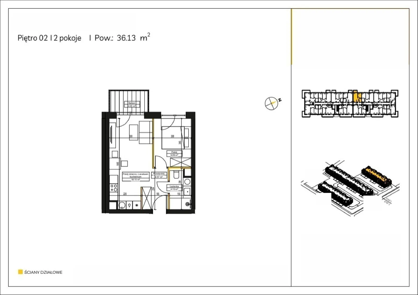 Floor plan: Apartment no. B/22