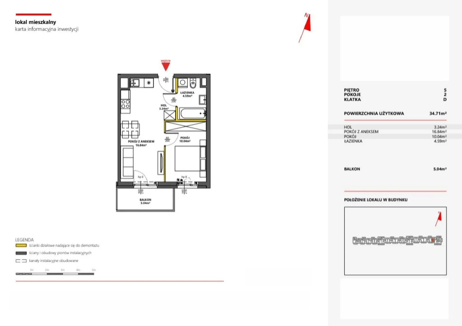 Floor plan: Apartment no. 145