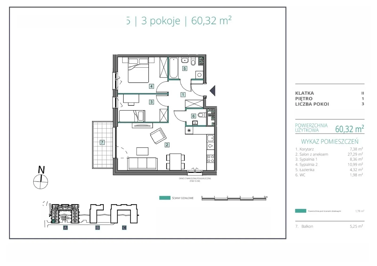 Floor plan: Apartment no. A.15