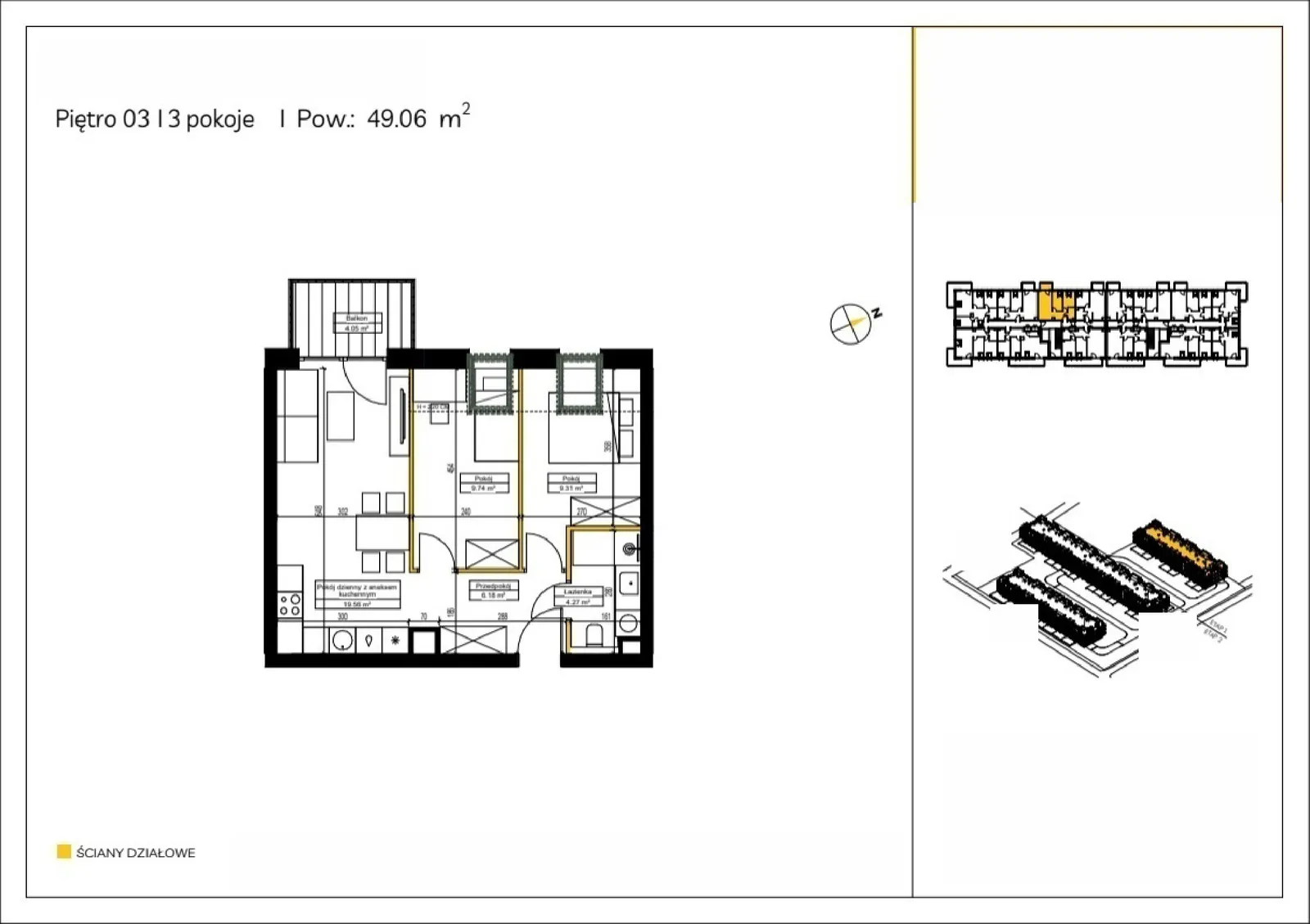 Floor plan: Apartment no. A/35