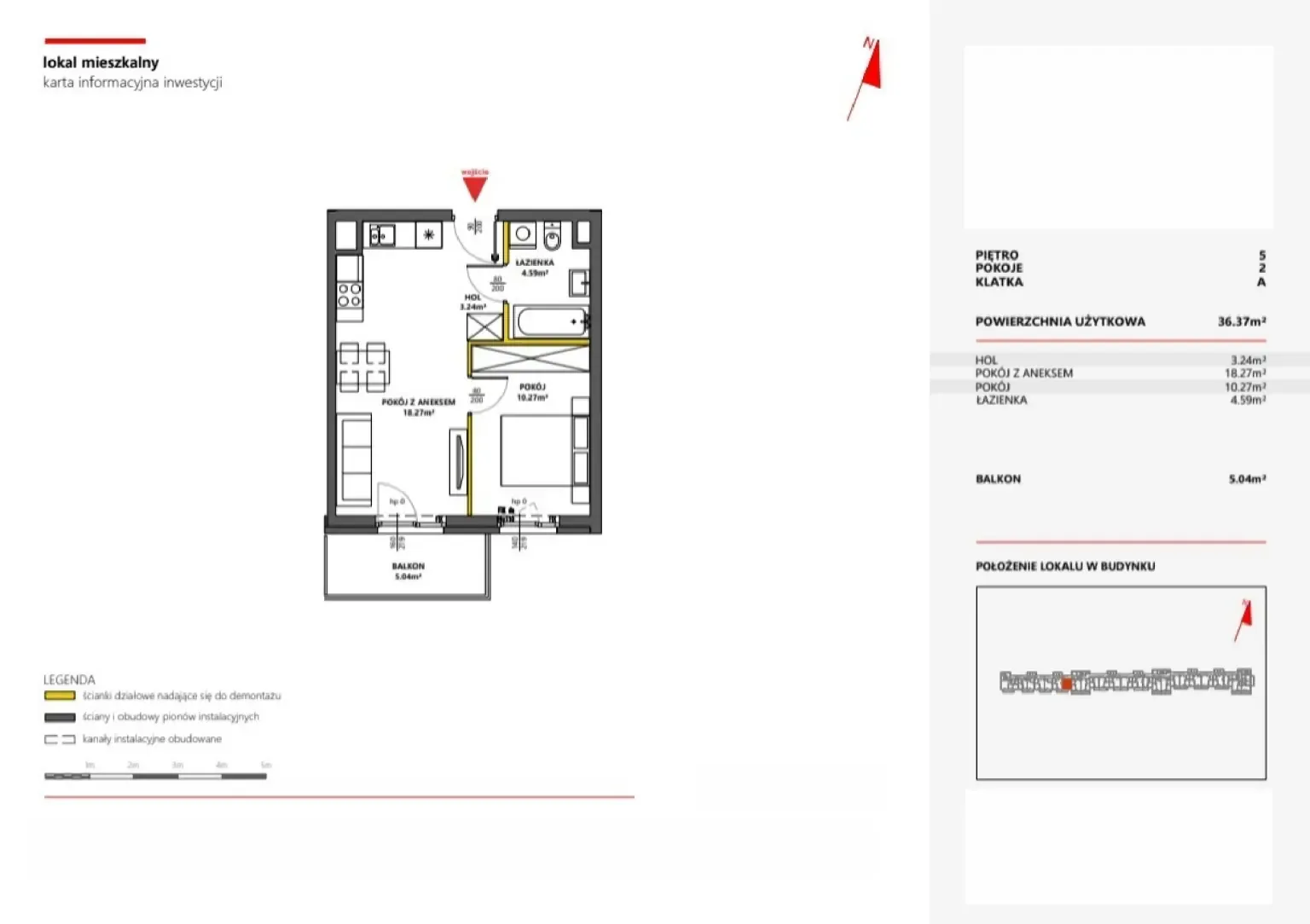 Floor plan: Apartment no. 76
