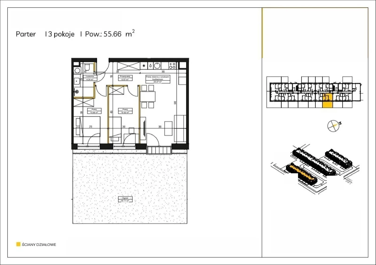 Floor plan: Apartment no. G/04