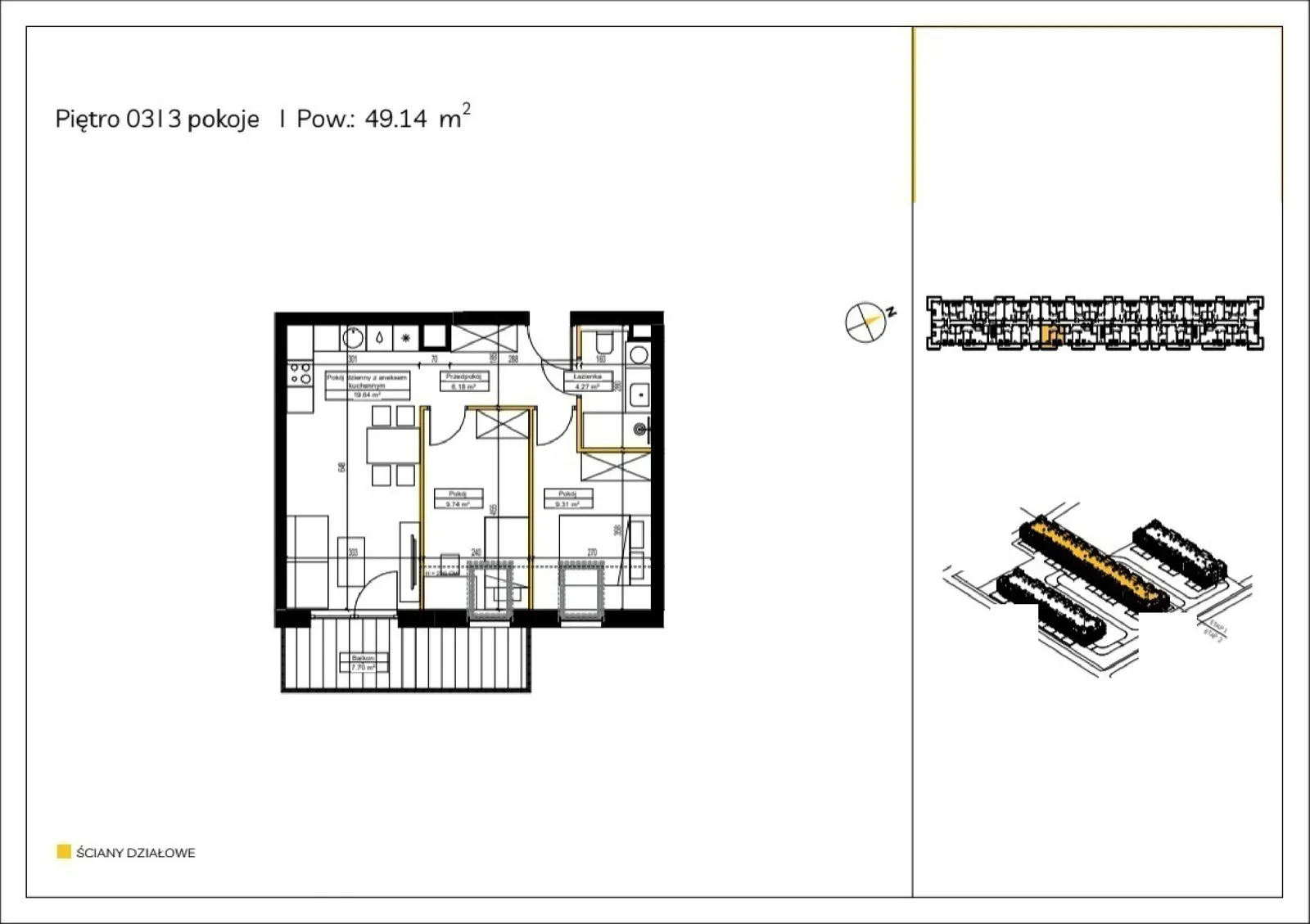 Floor plan: Apartment no. D/32