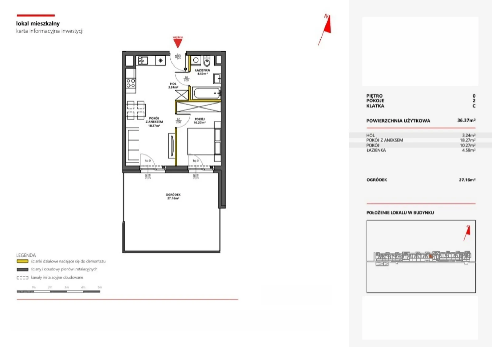 Floor plan: Apartment no. 84