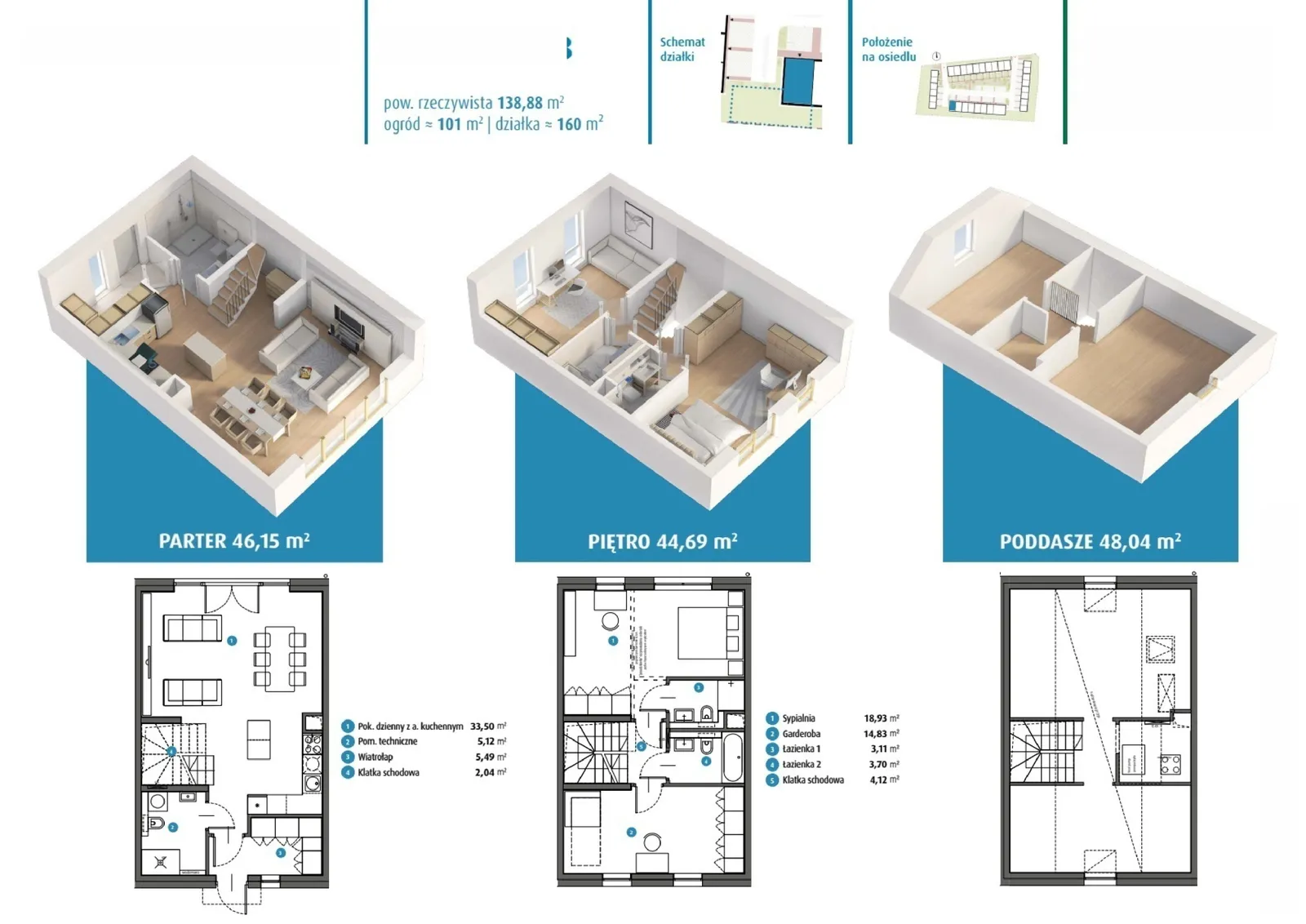 Floor plan: Apartment no. A/13/13.b