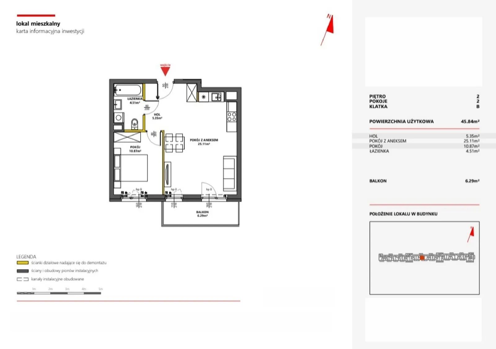 Floor plan: Apartment no. 39