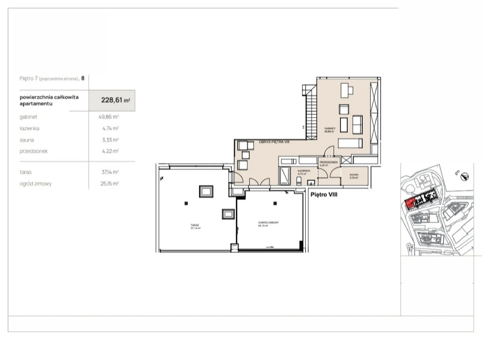 Floor plan: Apartment no. G1-7-31