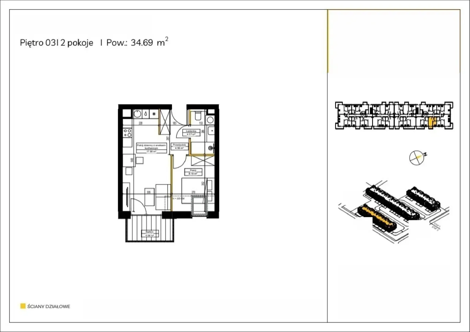Floor plan: Apartment no. G/34