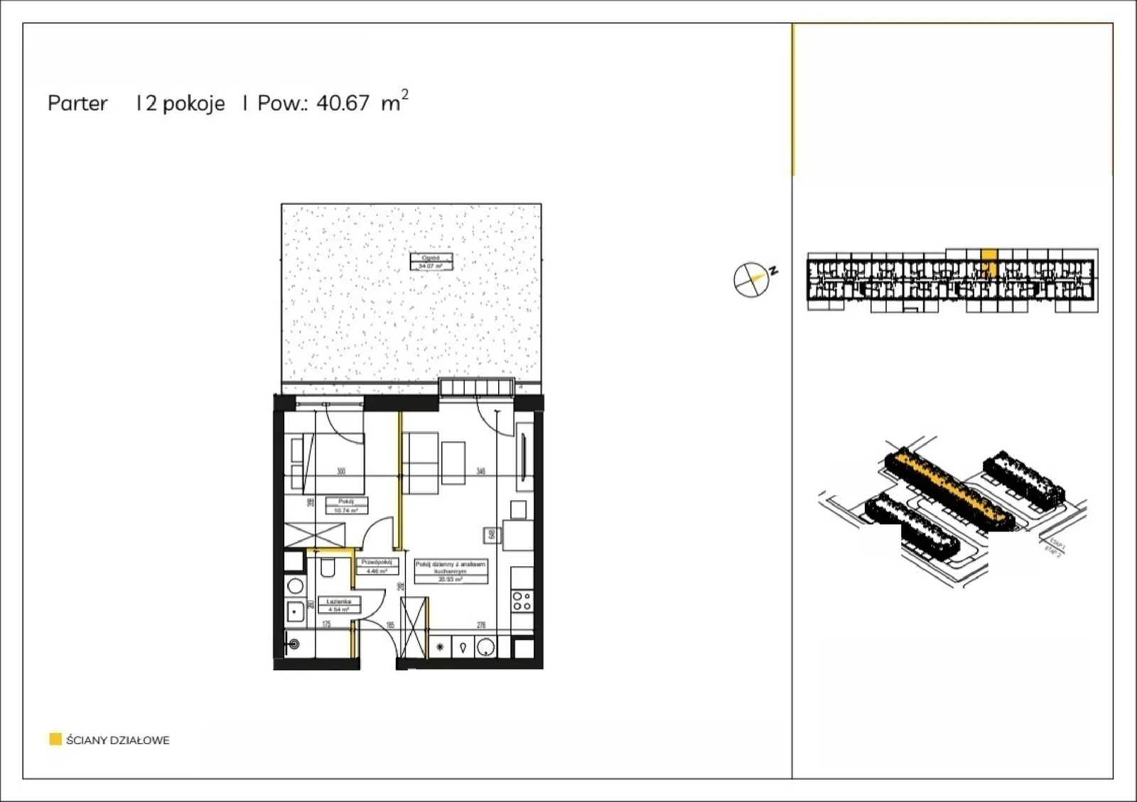 Floor plan: Apartment no. D/07