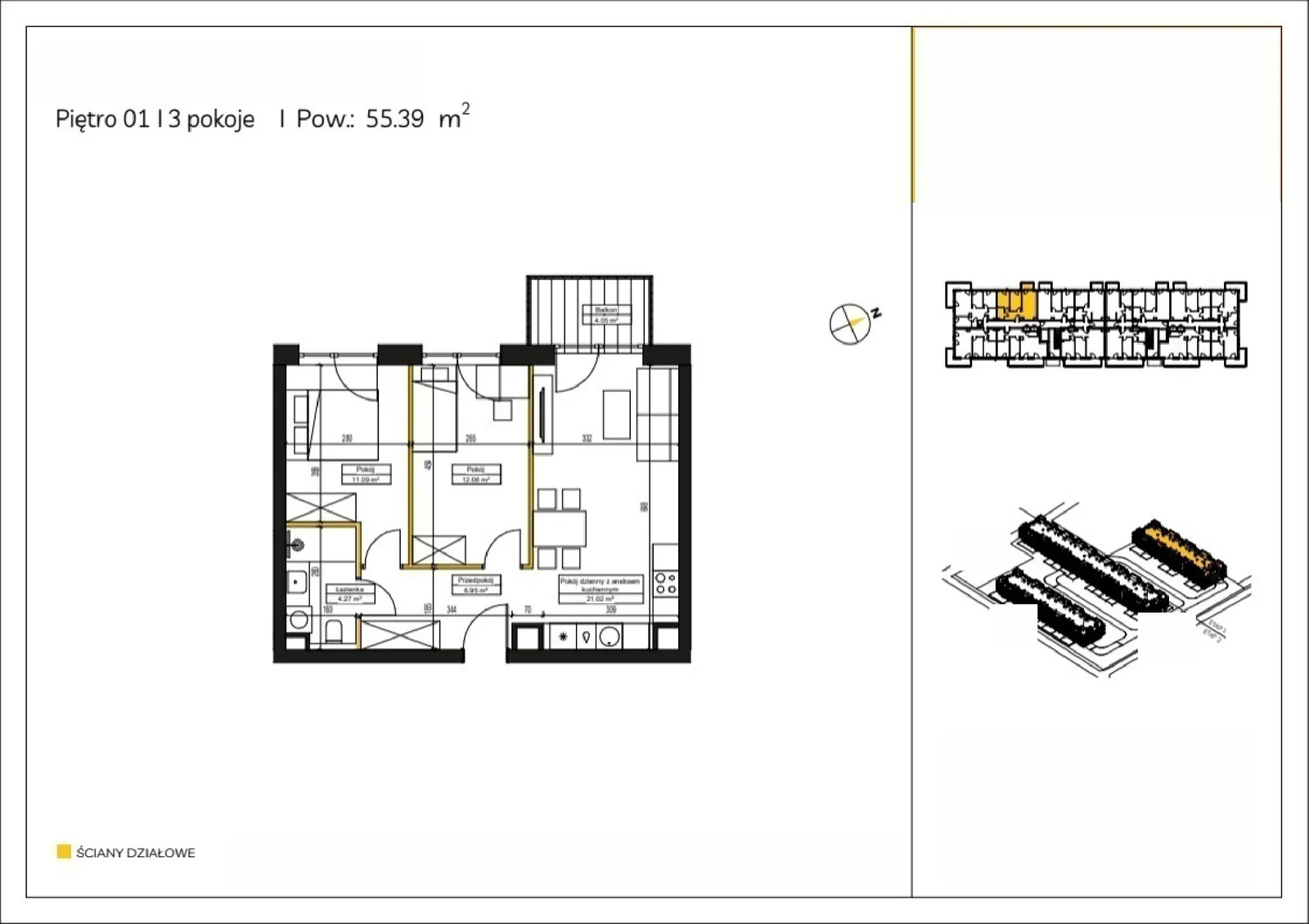 Floor plan: Apartment no. A/14