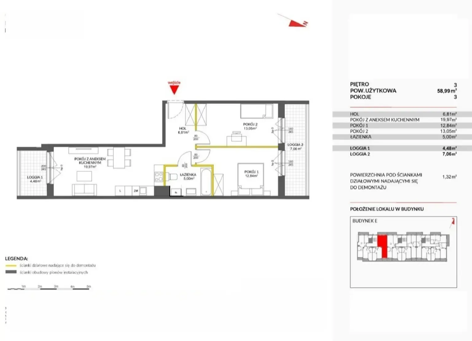 Floor plan: Apartment no. 242