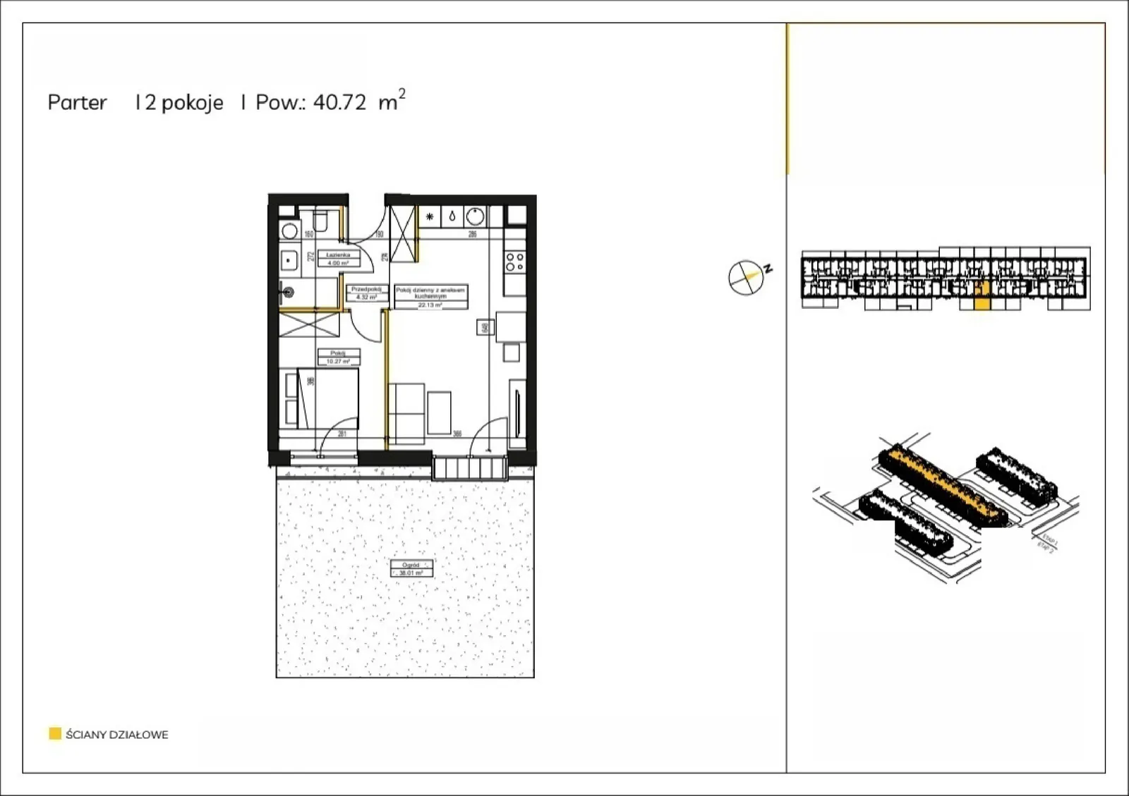 Floor plan: Apartment no. D/08