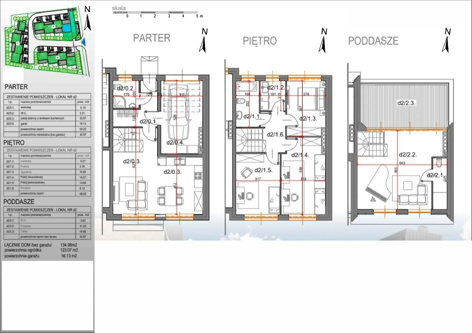 Floor plan: Apartment no. D2