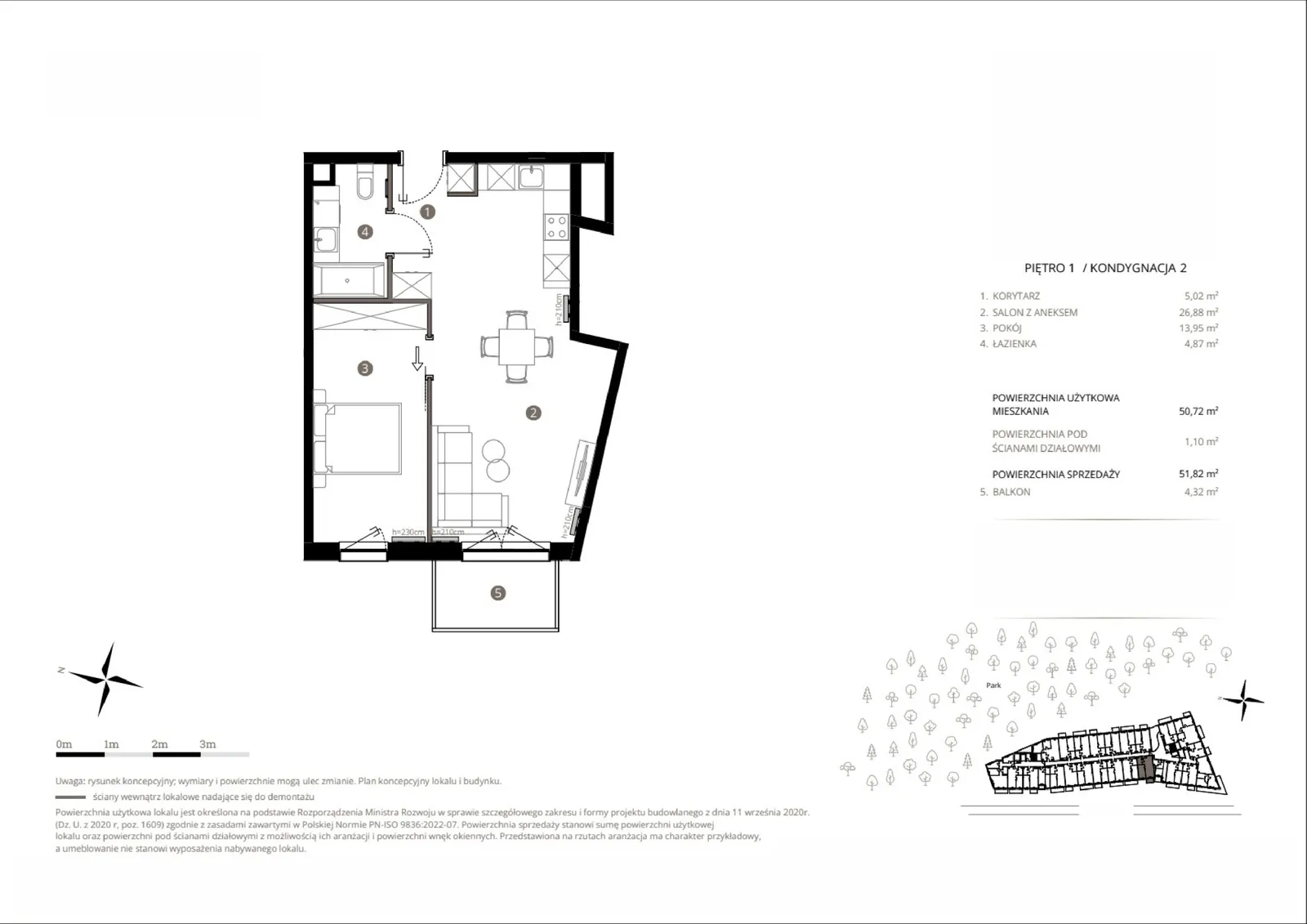 Floor plan: Apartment no. 37