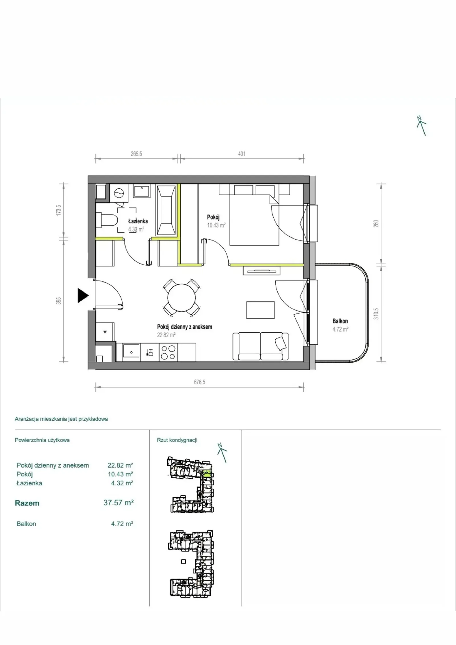 Floor plan: Apartment no. A/2/30