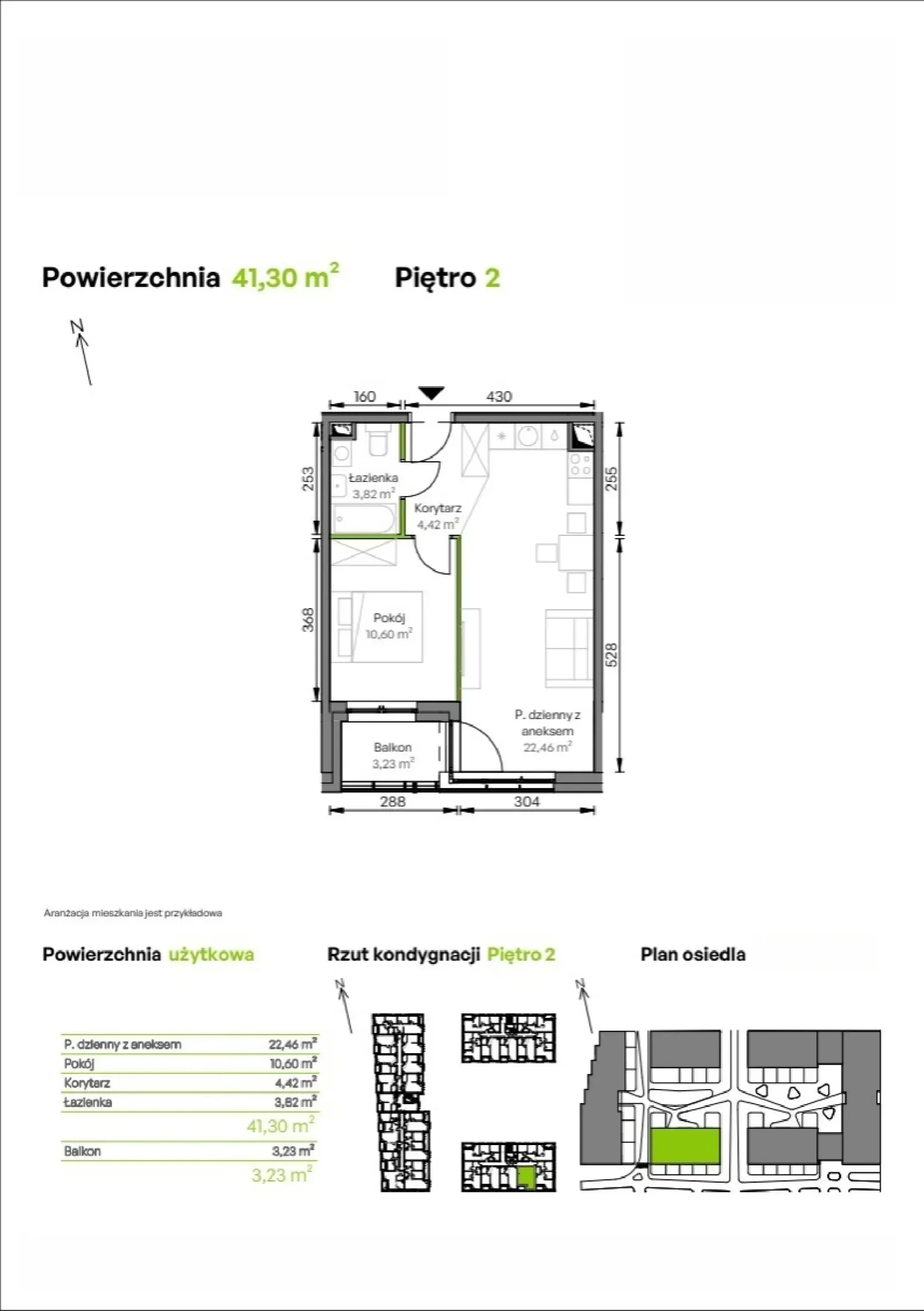 Rzut: Lokal C3/02/14, 2 pok.
