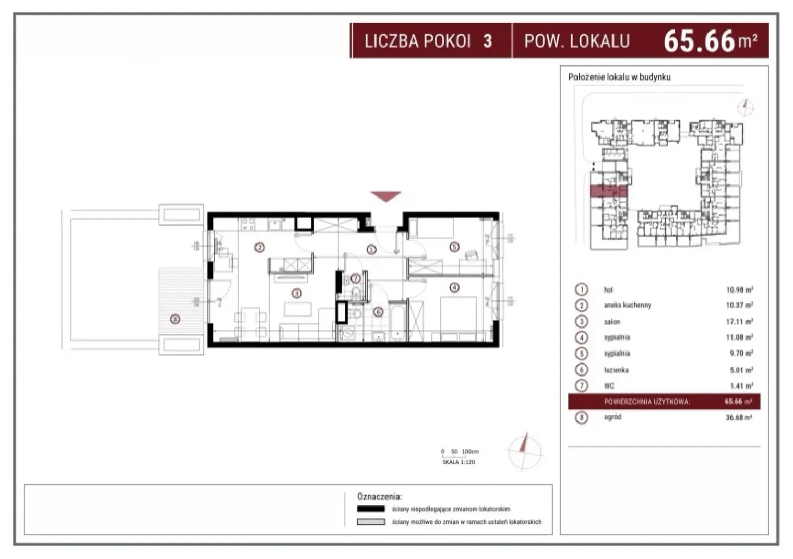 Floor plan: Apartment no. G/1/142