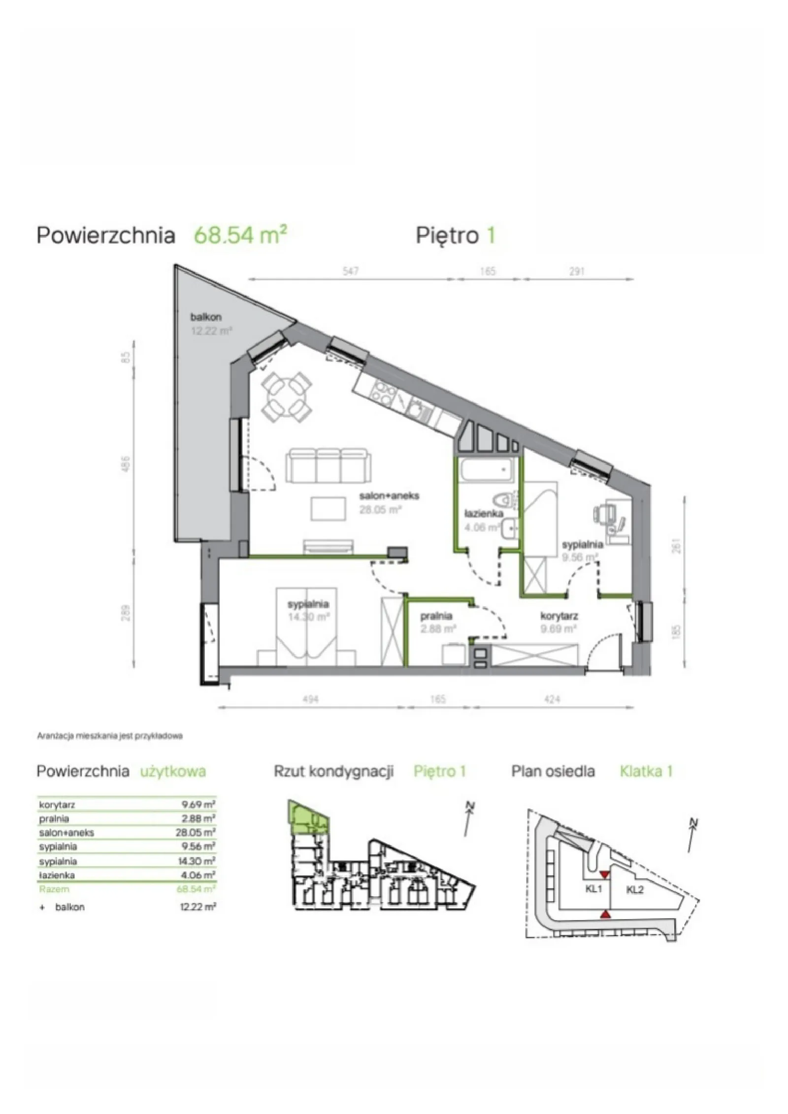 Планування: Квартира № K1/1/08