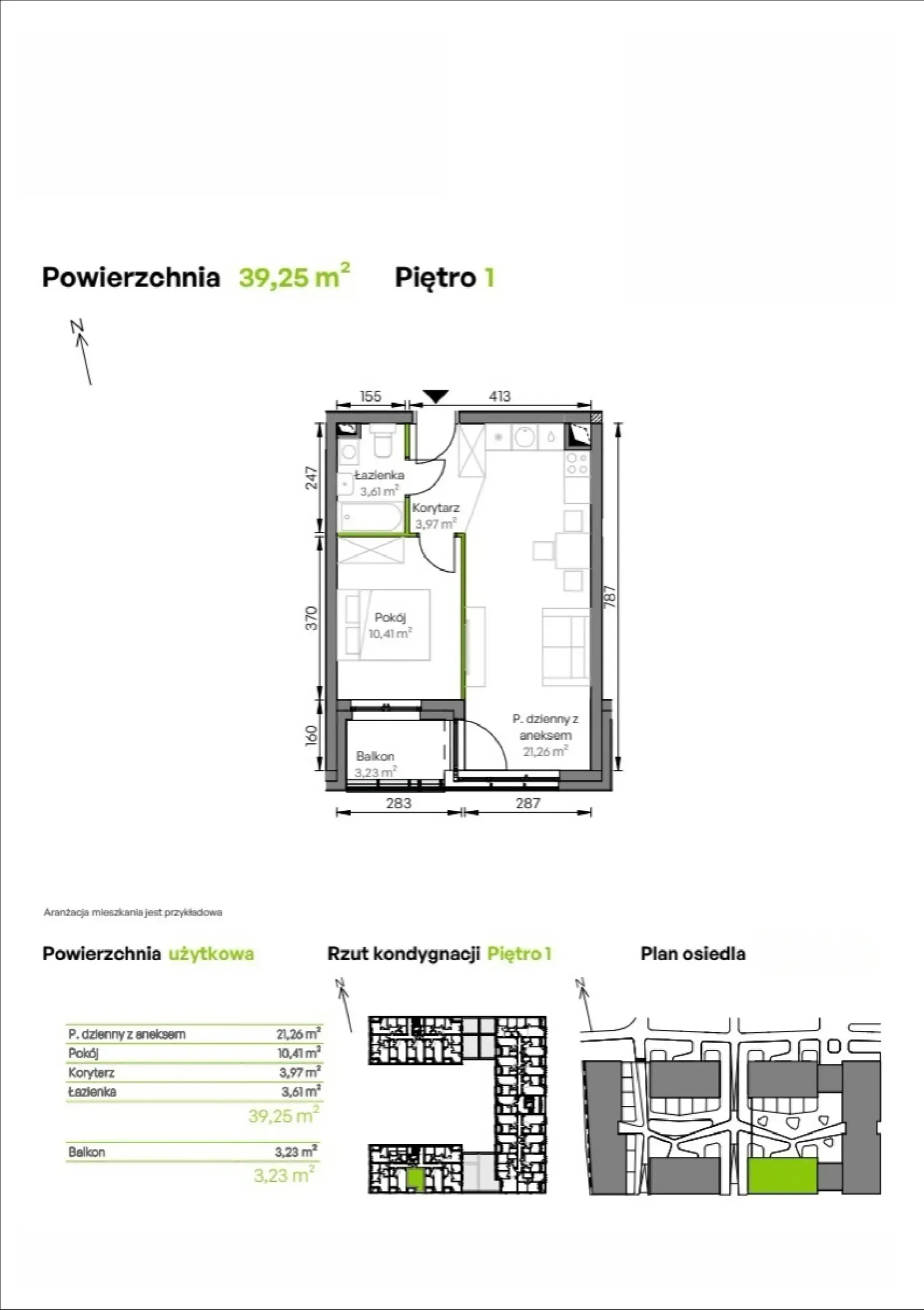 Rzut: Lokal D3/01/09, 2 pok.