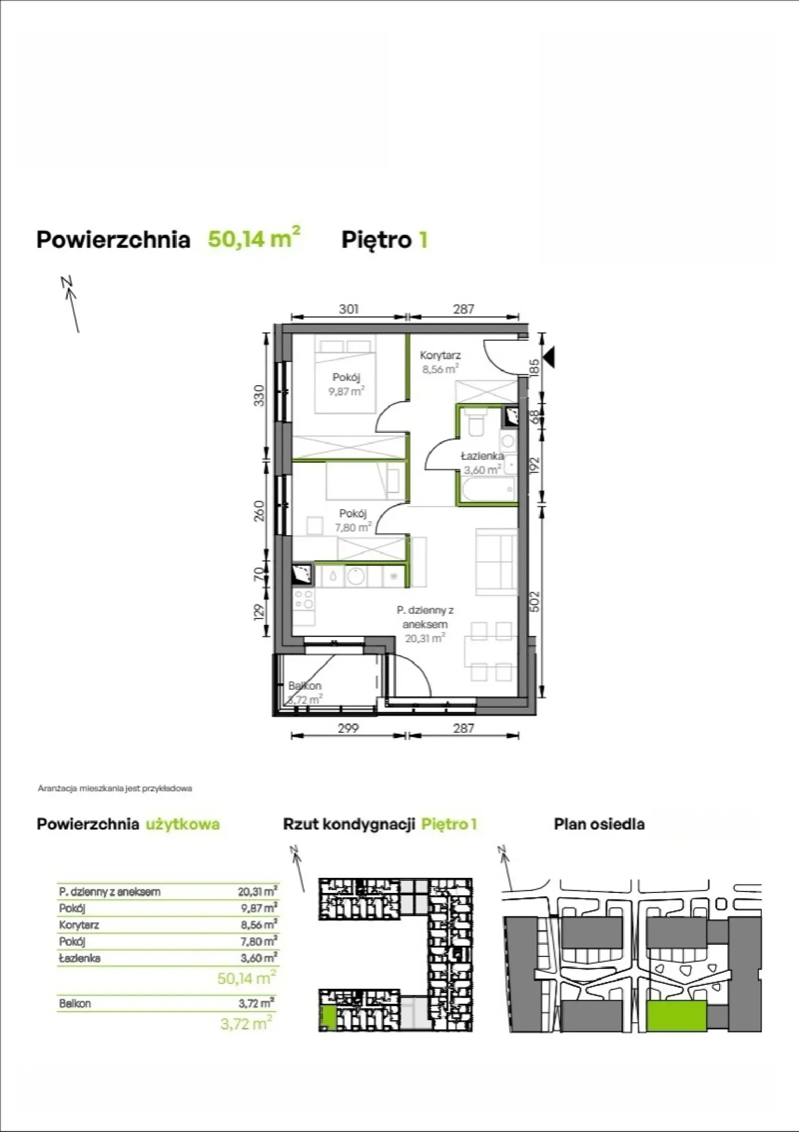 Rzut: Lokal D3/01/11, 3 pok.