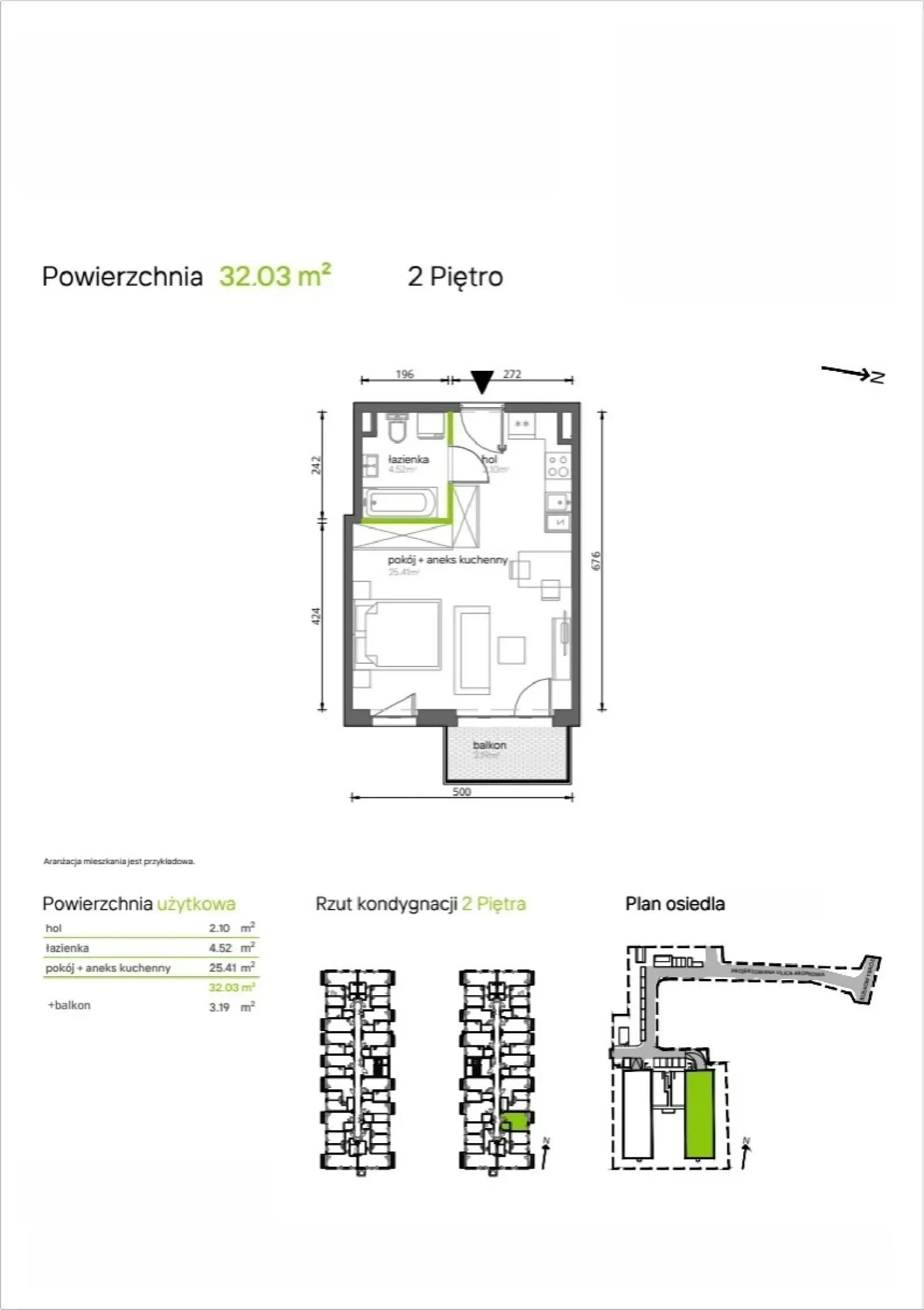 Rzut: Lokal 2.2.34, 1 pok.