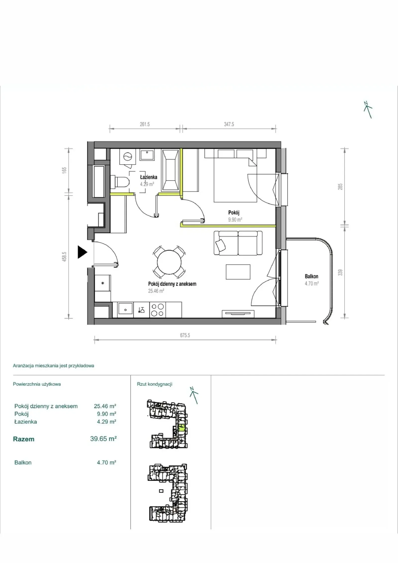 Floor plan: Apartment no. A/2/32