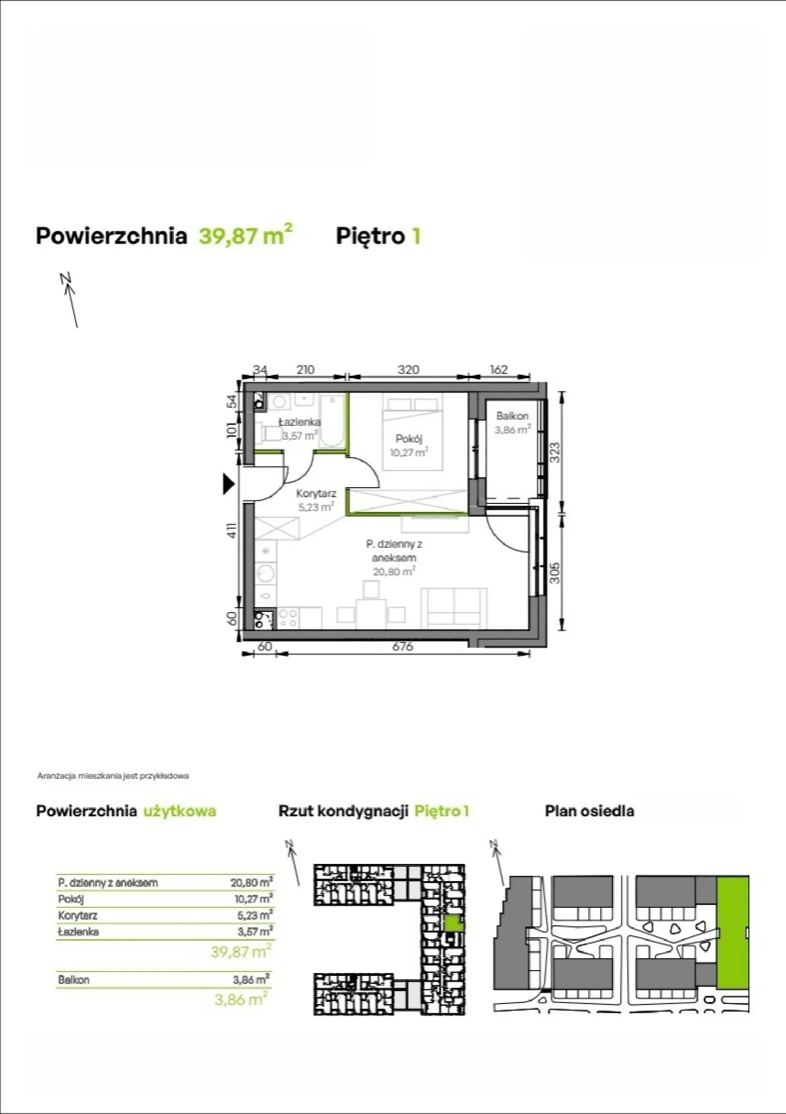 Rzut: Lokal B2/01/15, 2 pok.