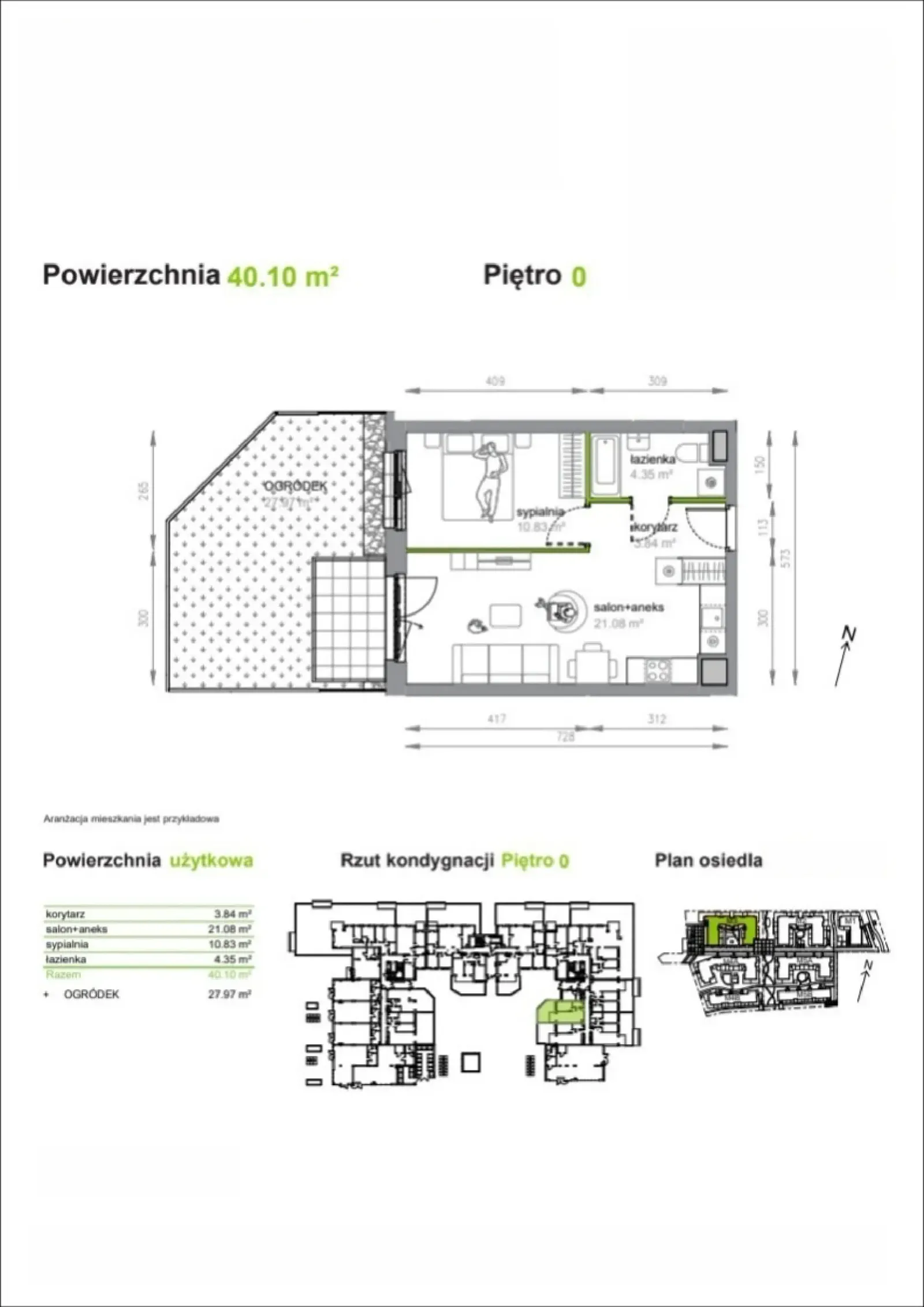 Rzut: Lokal M3/3/0/6, 2 pok.