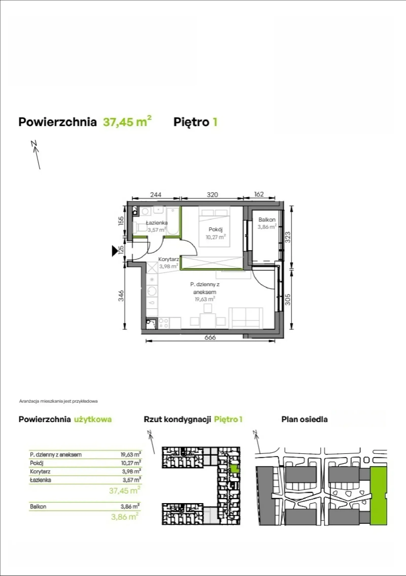 Rzut: Lokal D2/01/14, 2 pok.