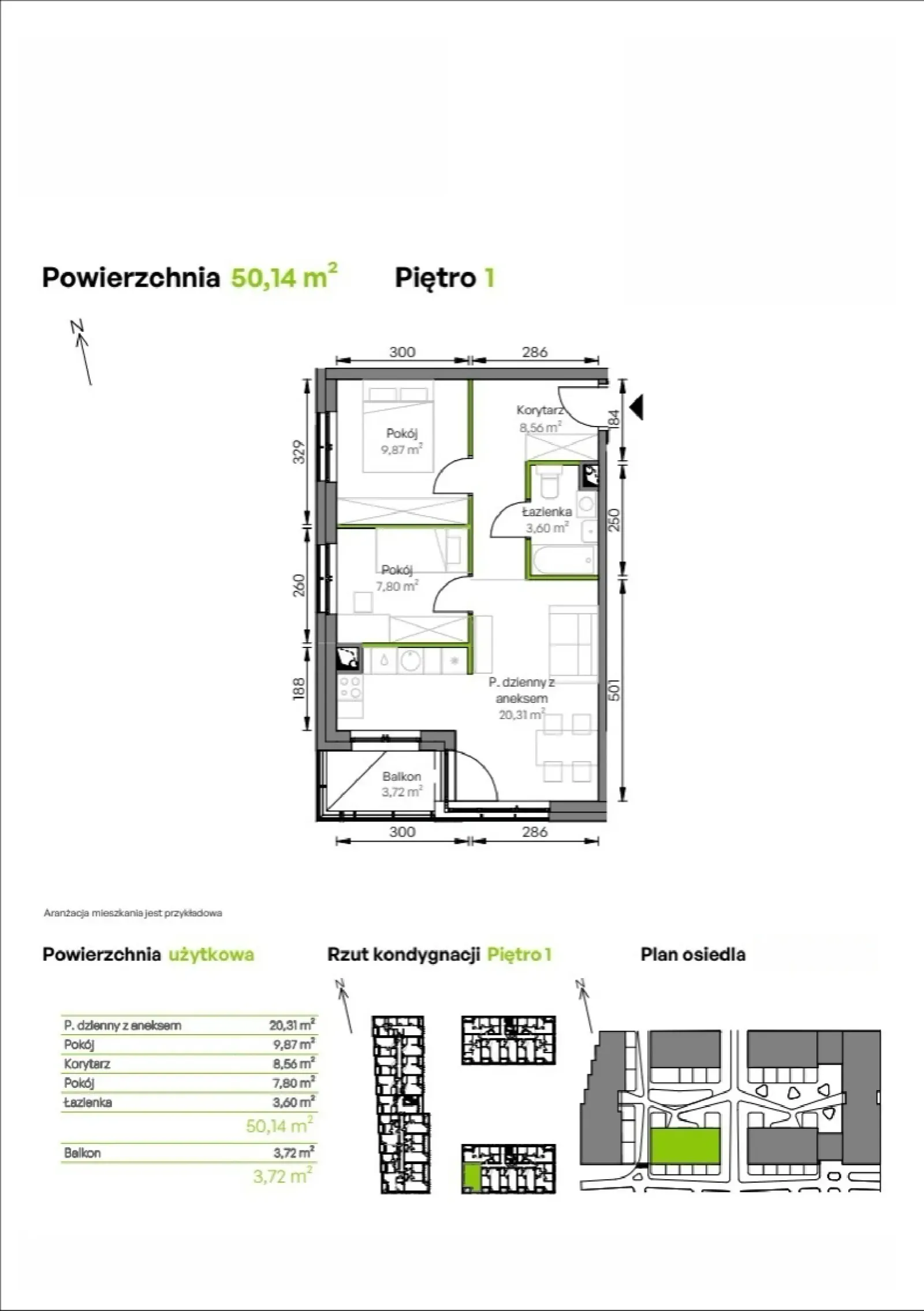 Rzut: Lokal C3/01/10, 3 pok.