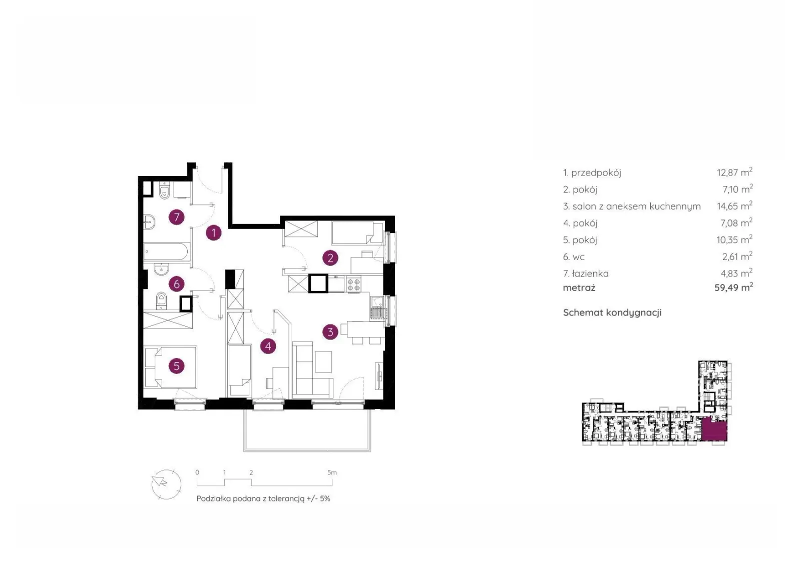 Floor plan: Apartment no. 3.A.3.02