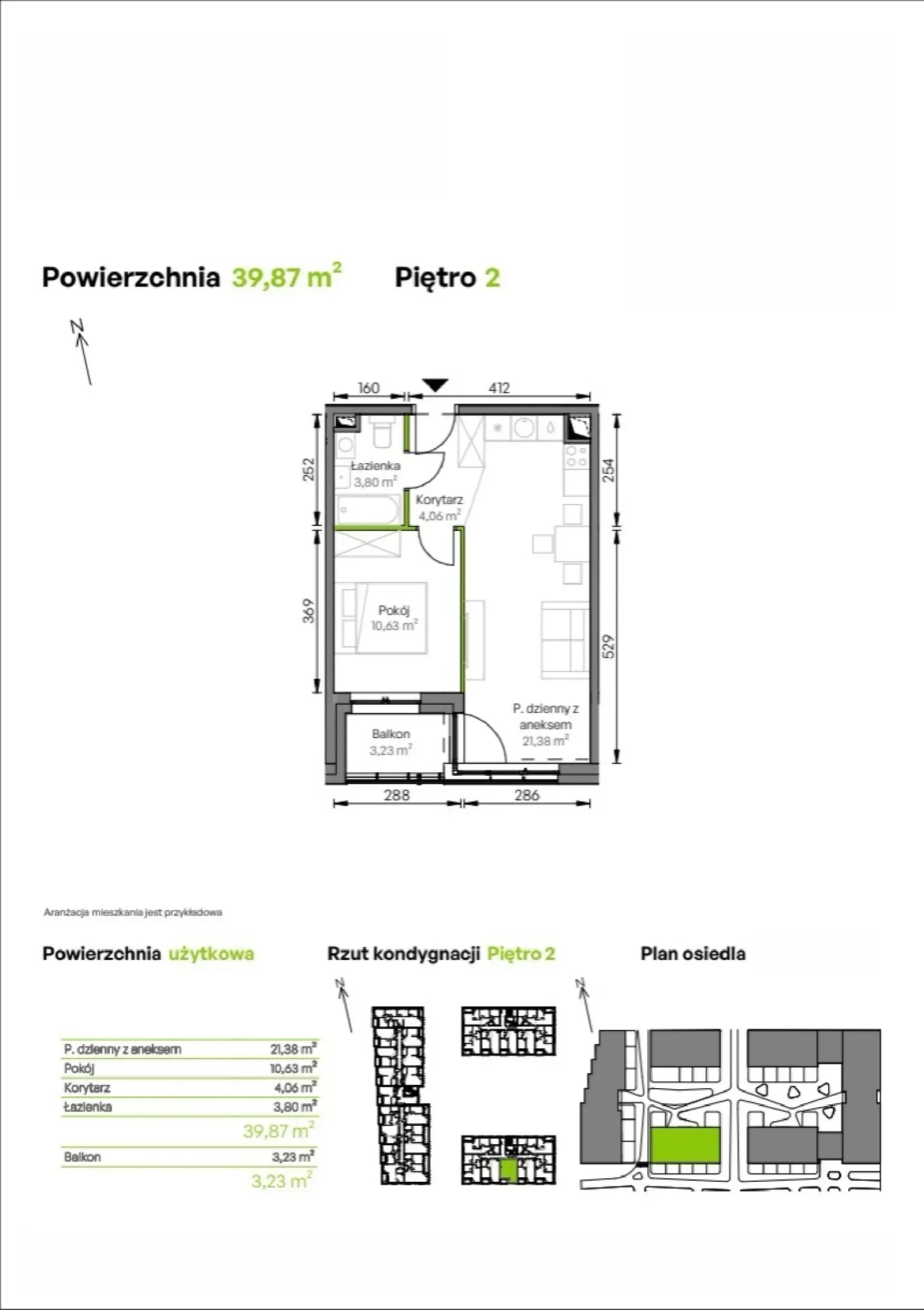 Rzut: Lokal C3/02/15, 2 pok.