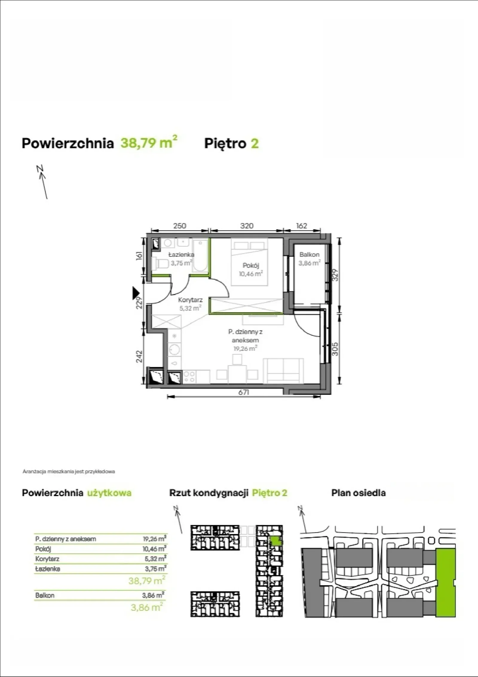 Rzut: Lokal D2/02/28, 2 pok.