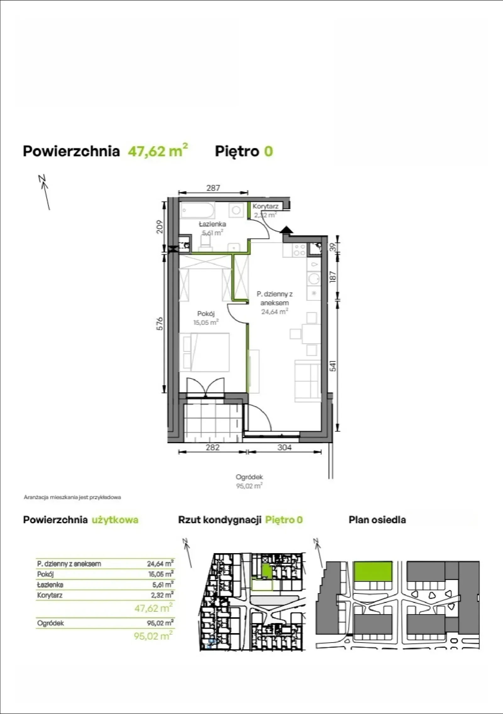 Rzut: Lokal A2/00/04, 2 pok.